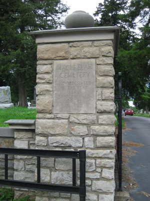 Machpelah Cemetery Entrance, Lexington, Missouri